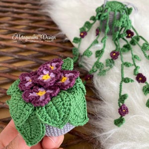Crochet Violet Amigurumi Pattern: PDF with Video Support