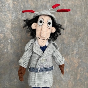 Inspector Gadget Crochet Doll Pattern: Nostalgic Amigurumi Toy (PDF Pattern)