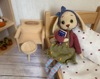 Crochet Bunny Amigurumi Doll Pattern (PDF)