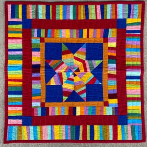 Starshine Quilt Pattern via mail*Humble Quilts*28"x28"