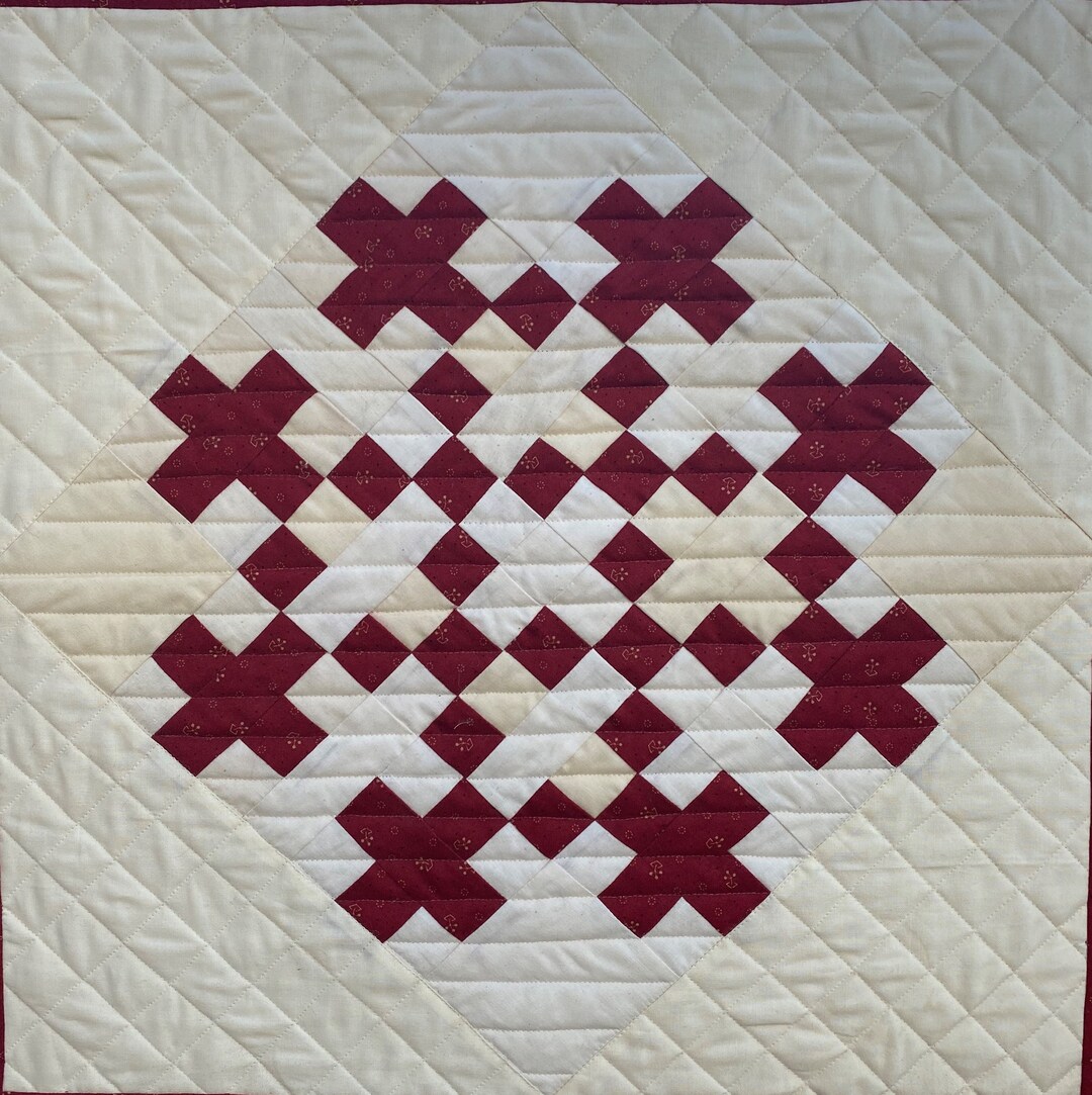 Swiss Cross Quilt Patternhumble Quilts Complete Instructions 19 Square