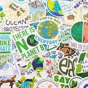 25 Sticker Set Umweltschutz | Umwelt Natur Erde | Fridays For Future | PROTECT OUR PLANET | Earth Day | Save the Planet | Nachhaltigkeit