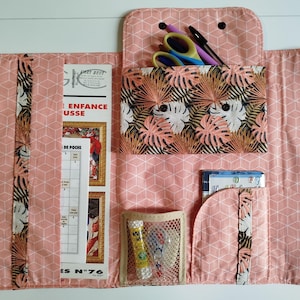 Pochette d'activités enfant - motif feuillage d'automne