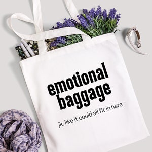Lustige Tasche SVG, Tasche svg, wiederverwendbare Tasche png, sofort Download, emotionales Gepäck