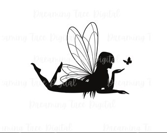 Fairy SVG, fairy butterfly svg, tshirt cut files, Instant Download