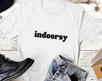 Indoorsy SVG, funny shirt cut files, funny svg, Instant download
