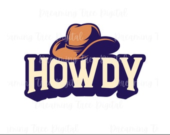Cowboy Hat SVG, tshirt cut files, cowboy svg, Instant download
