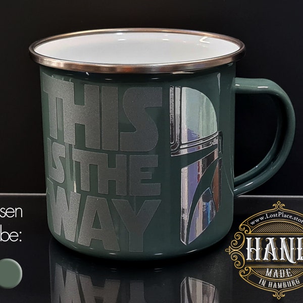 MANDALORIAN, This is the way, Dies ist der Weg, Mandalorian Becher / Tasse