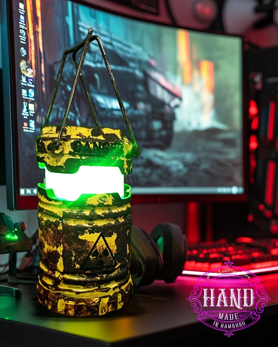 Nuclear Atom Lamp -fallout and Cosplay - FALLOUT, Handmade Great