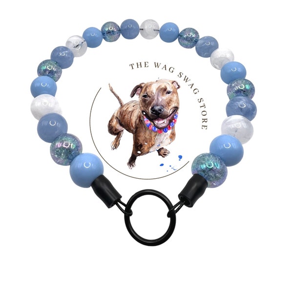 Crystal Sky |  Dog Collar | Slip On Collar | Pet Jewlery | Bead Dog Collar| Dog Pearls | Dog Necklace | Dog Accessories