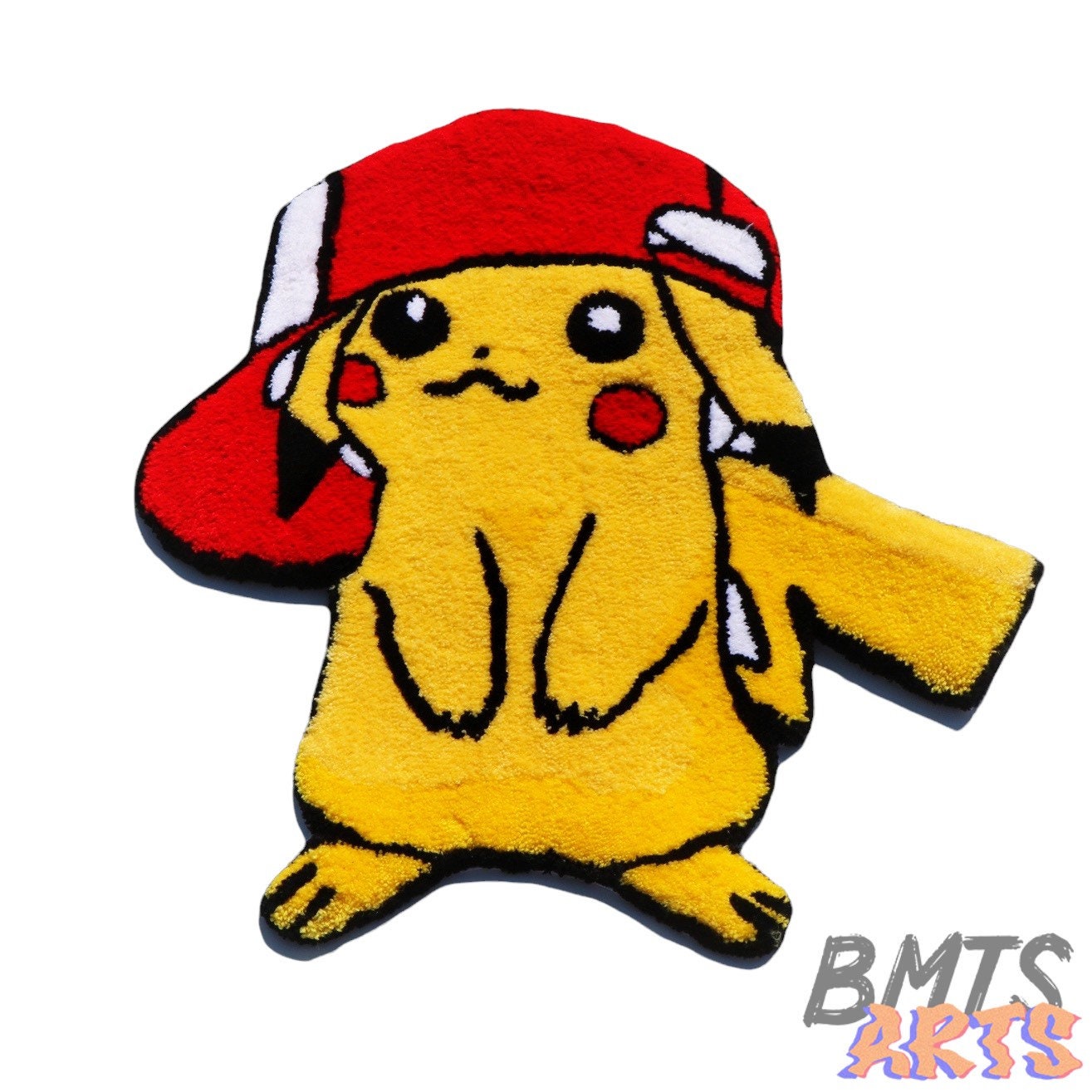 Tapis Tufting Pikachu Détective