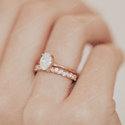 Marquise and Round Moissanite Band, Art Deco Half Eternity shops Wedding Band, Moissanite Cluster Wedding Band, Anniversary Band, Moissanite Band