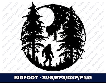 Bigfoot SVG, bogfoot png, bigfoot clipart