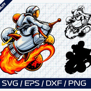 Astronauta SVG, Cricut, Silhouette, Scrapbooking, Card Making, Paper Crafts, Clipart