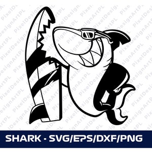Funny Shark SVG/PNG/EPS, Cricut, Sublimation, T-shirt, Silhouette, Scrapbooking, Card Making, Paper Crafts, Clipart