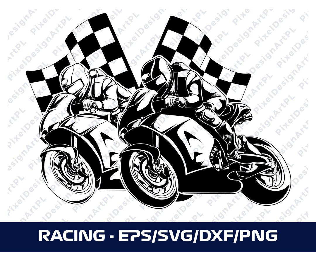 Motor Racing Svg Motorbike Racing SVG/PNG/EPS, Cricut, Sublimation, T-shirt, Silhouette ...