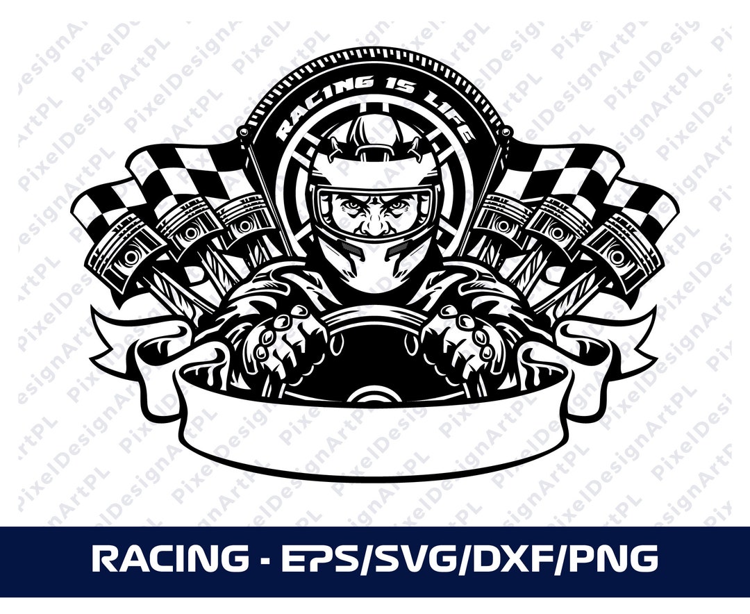 Racing SVG/PNG/EPS, Cricut, Sublimation, T-shirt, Silhouette ...