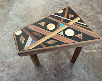 Unusual, never boring, always impressive, you will these Wedge tables. Customers often two side table at a time for bed side tables.