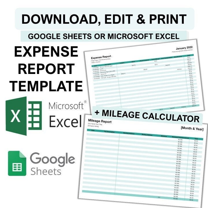 microsoft excel report templates