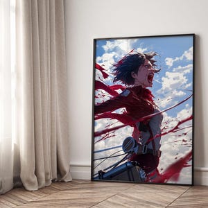Anime Wandkunst, Manga Poster, Raumdekor, Fan Geschenk, Wohnkultur, hochwertiger Druck, Kunst Geschenk, Anime Merch