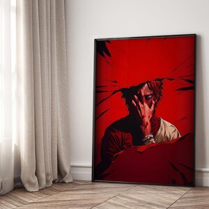 Anime Wandkunst, Manga Poster, Raumdekor, Fan Geschenk, Wohnkultur, hochwertiger Druck, Kunst Geschenk, Anime Merch