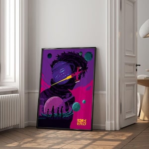 Anime Wandkunst, Manga Poster, Raumdekor, Fan Geschenk, Wohnkultur, hochwertiger Druck, Kunst Geschenk, Anime Merch