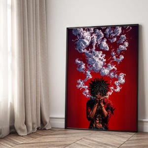 Anime Wandkunst, Manga Poster, Raumdekor, Fan Geschenk, Wohnkultur, hochwertiger Druck, Kunst Geschenk, Anime Merch