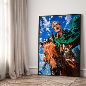 Anime Wandkunst, Manga Poster, Raumdekor, Fan Geschenk, Wohnkultur, hochwertiger Druck, Kunst Geschenk, Anime Merch