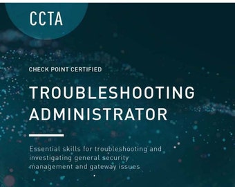 156-580 Check Point CCTA R80.x  Troubleshooting Administrator eBook PDF