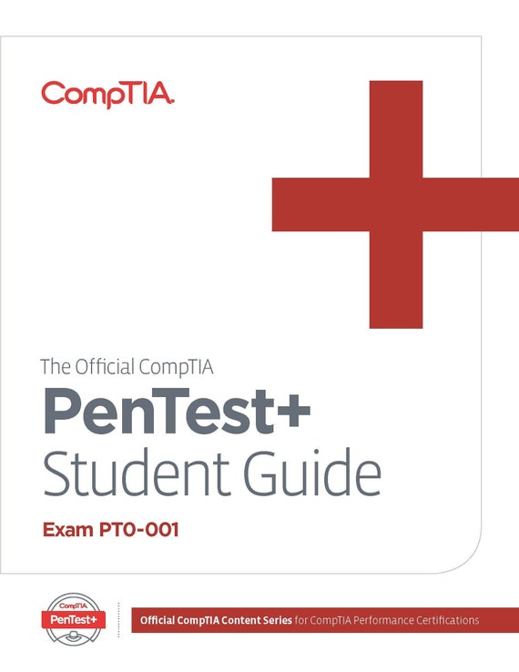PT0-001 Comptia Pentest+ Student Guide PDF Ebook - Etsy