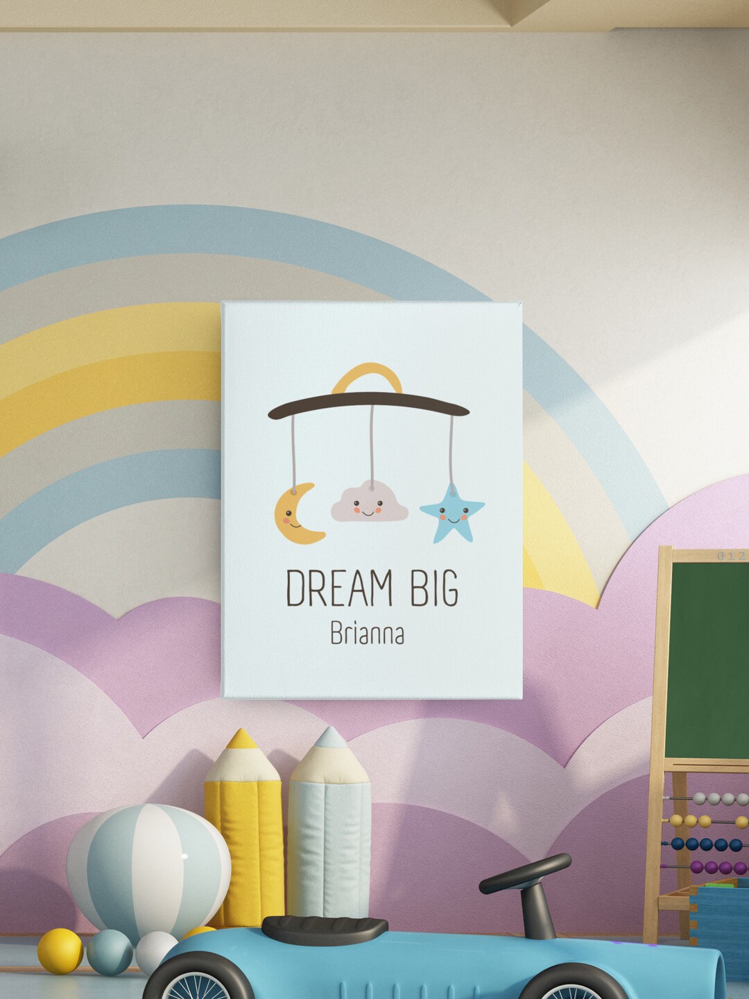Dream Big Wall Art Printable Wall Art Children's Room - Etsy