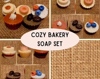 Mini juego de jabón de panadería acogedor - Jabón artesanal
