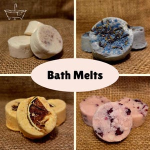 Handcrafted Bath Melts (6pcs)– Choose Your Scent