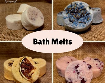 Derretidos de baño artesanales (6 piezas): elige tu aroma