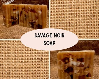 Jabón artesanal Savage Noir