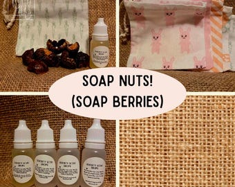 ¡Prueba las nueces de jabón!