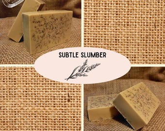 Sueño sutil – Jabón artesanal de lavanda y avena