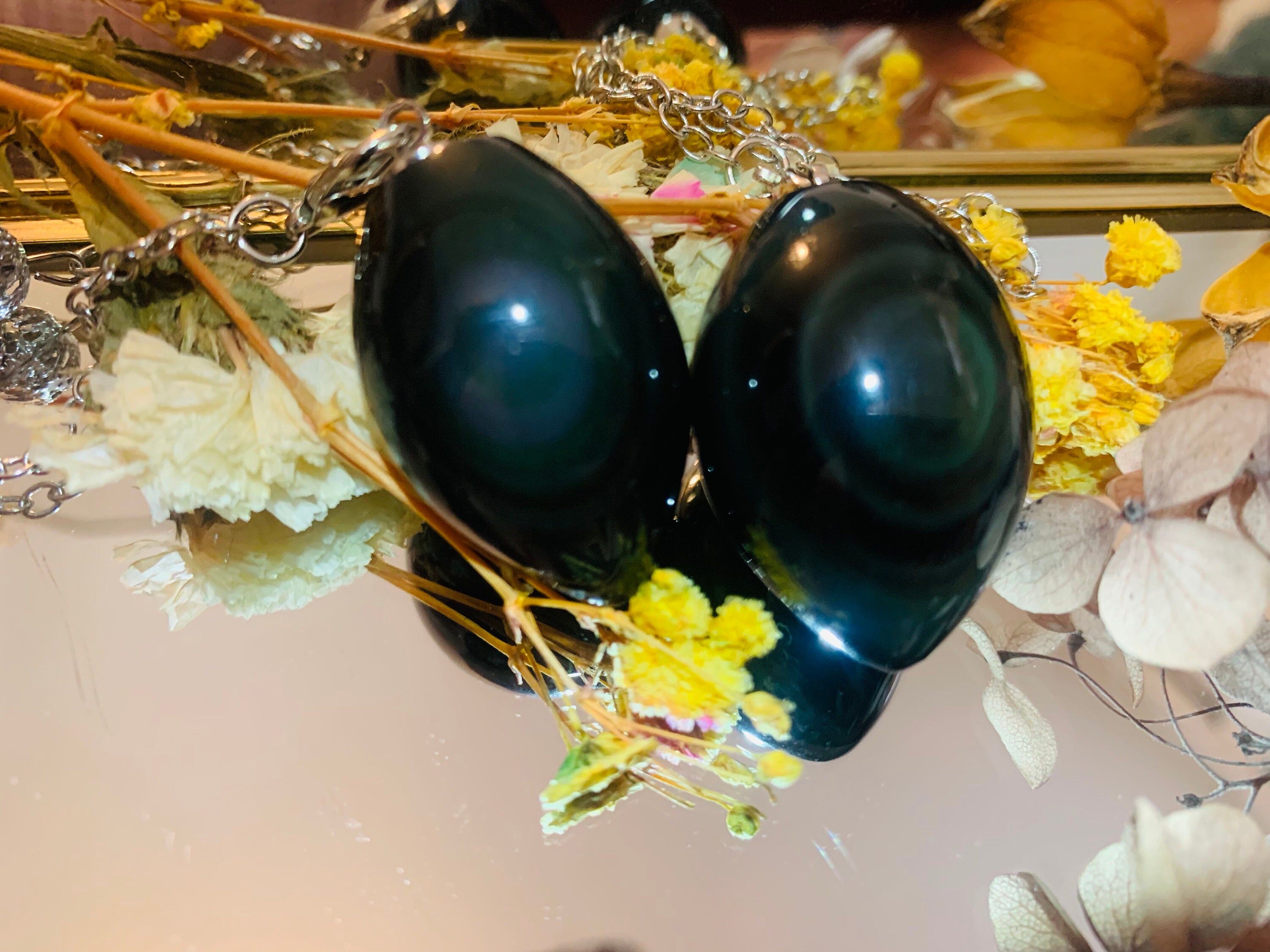 Pendule Obsidienne Oeil Céleste Extra