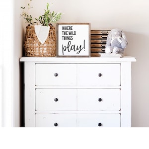 Là où les choses sauvages jouent, salle de jeux, pépinière, bébé, chambre d&#39;enfant, téléchargement numérique, fichier de coupe, au-dessus du berceau, enfants, SVG, PNG, DXF
