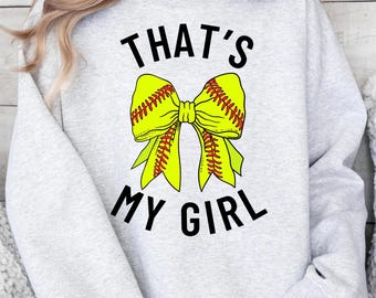 C'est ma fille PNG, maman de softball PNG, papa de softball, maman sportive, papa sportif, fichiers PNG Cricut, sac fourre-tout, chemise en téléchargement numérique, chemise maman