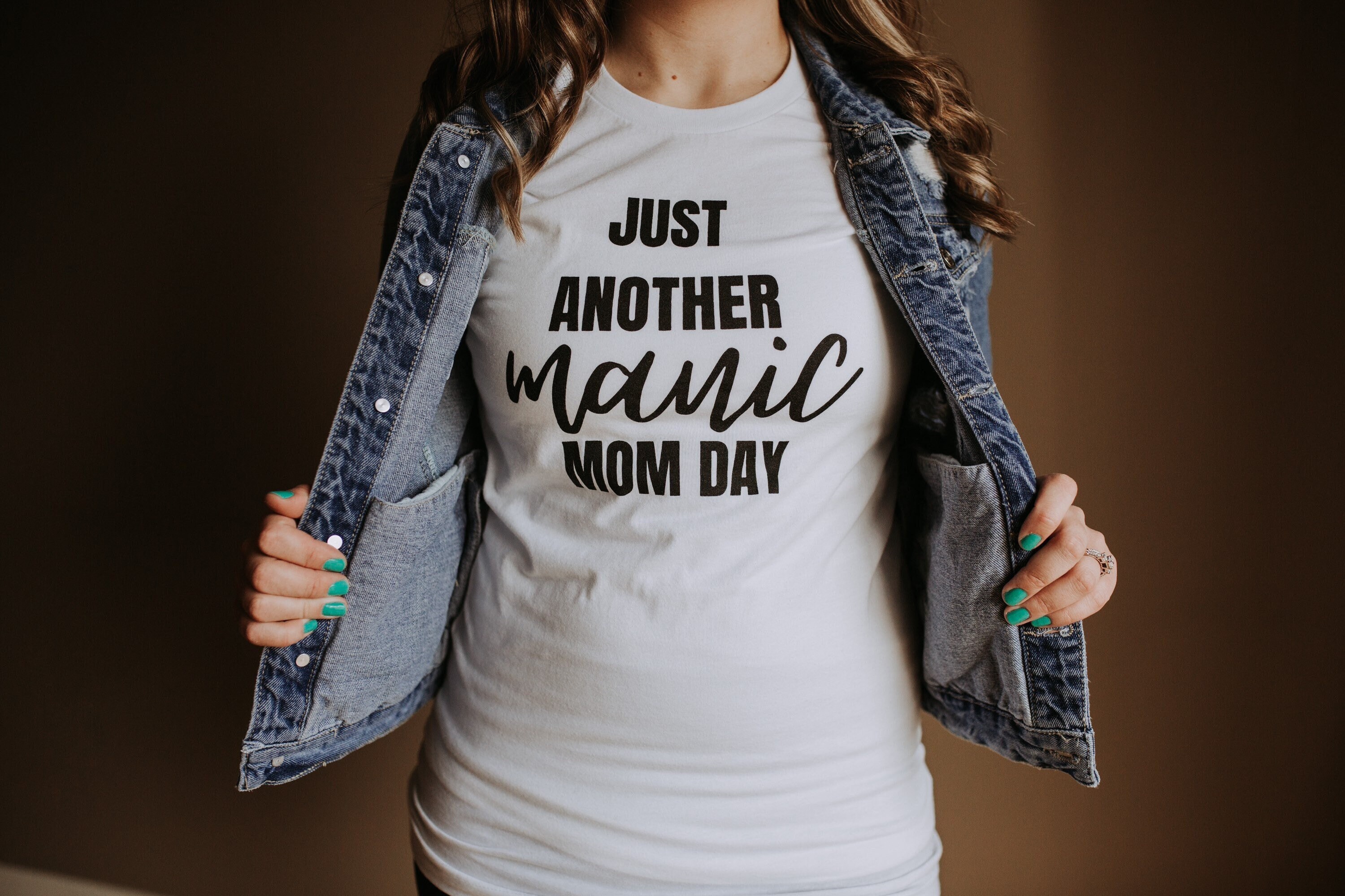 Manic Mom Day Shirt Design: SVG, PNG, DXF (digital Download) - Etsy