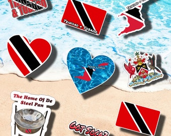 Trinidad & Tobago Vinyl Stickers