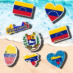 Venezuela Flag Vinyl Stickers