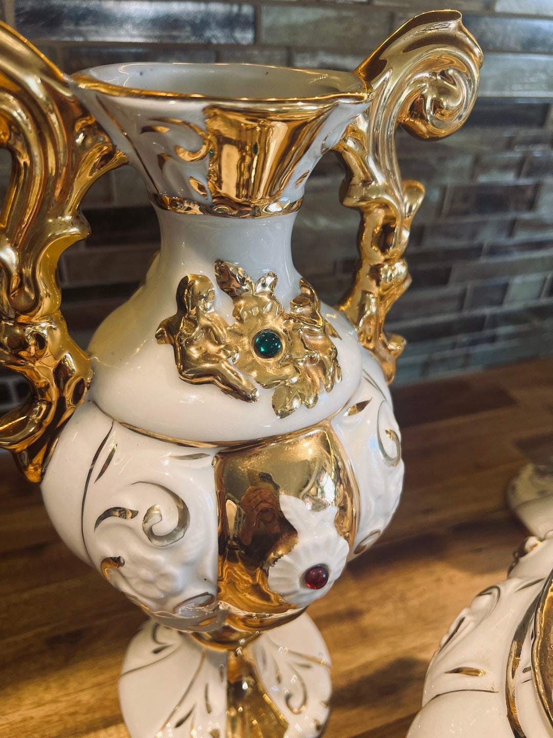 1950s C.A. Felce Traditional Italian Table Top Pieces Etsy