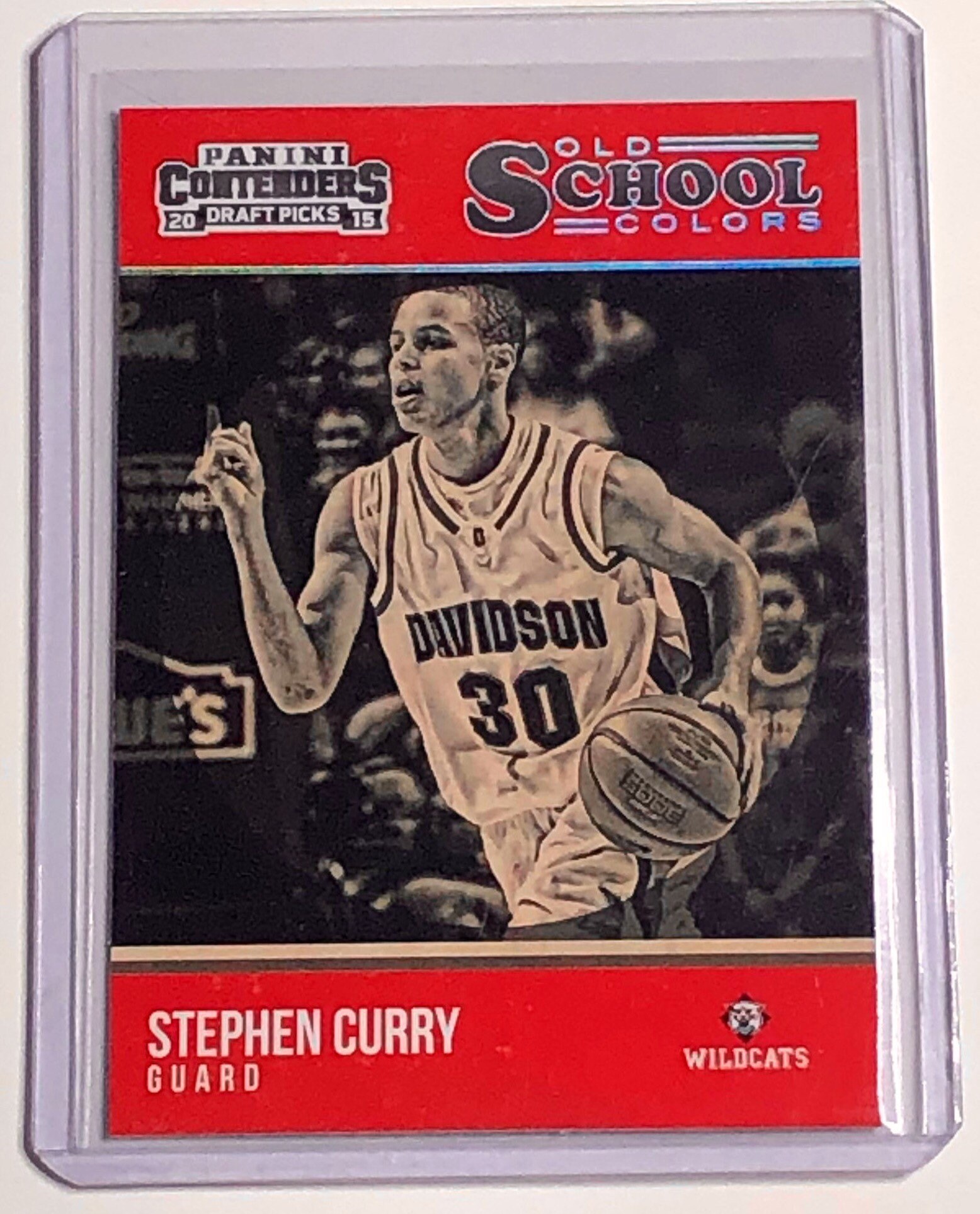 Stephen Curry 2015 Old School Colors Contenders Draft Picks - Etsy India