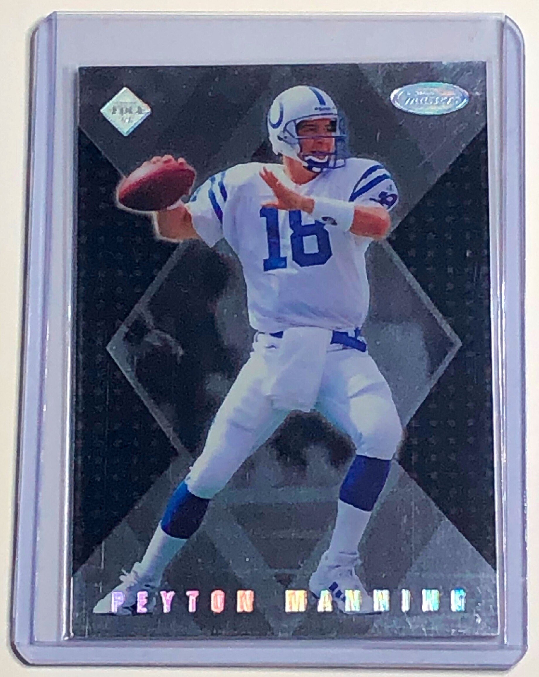 Peyton Manning 1998 Rookie Card S183 Collectors Master Edge - Etsy India