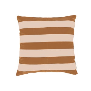 striped pillow cover