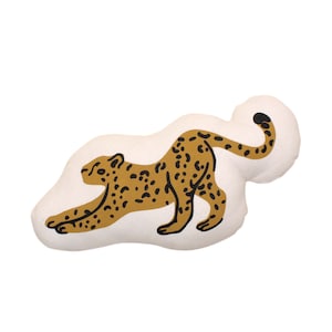 Cheetah Pillow -  Animal Cushion | Kids Room Decor | Baby Shower Gift | Throw Pillow | Cheetah Nursery | Wild Theme | African Safari