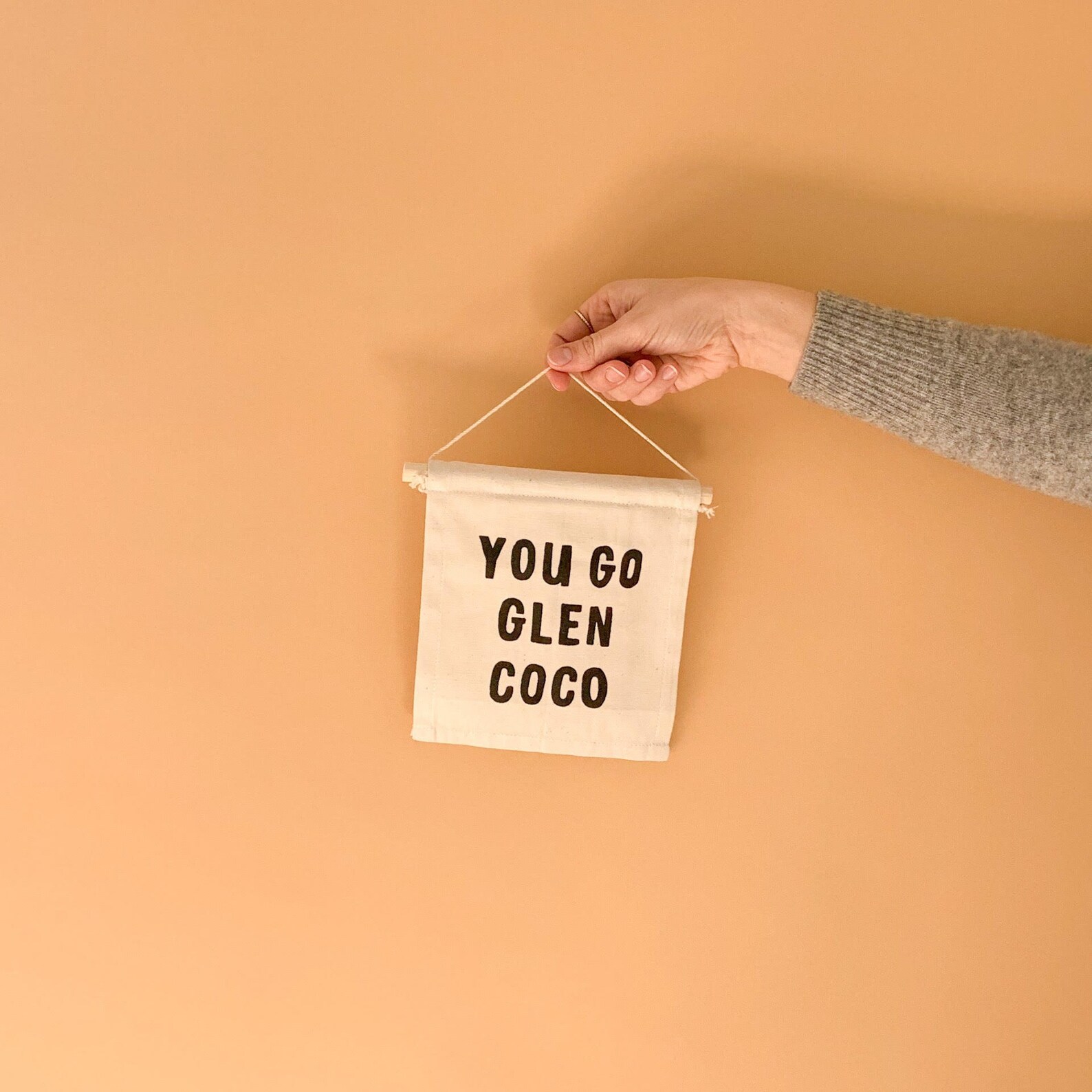 You Go Glen Coco Hang Sign Mini Wall Hanging Mean Girls Etsy