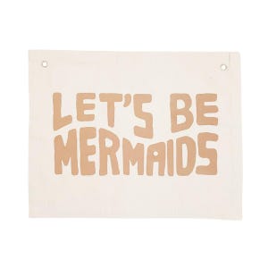 let&#39;s be mermaids clay banner